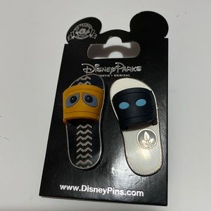 Disney Walle And Eve Flipflop Trading Pins